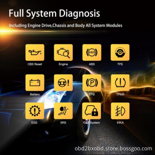 Humzor NexzDAS Pro Full-system OBD2 Bluetooth Auto Diagnostic Tool with Special Functions